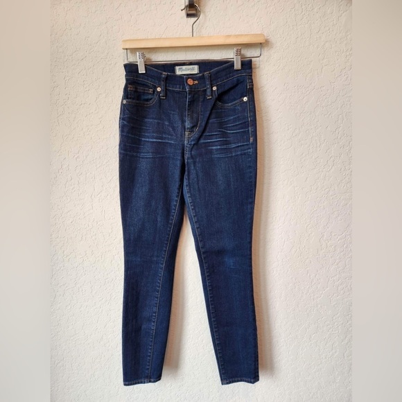Madewell High Riser Skinny Jeans Size 25 - Picture 1 of 6